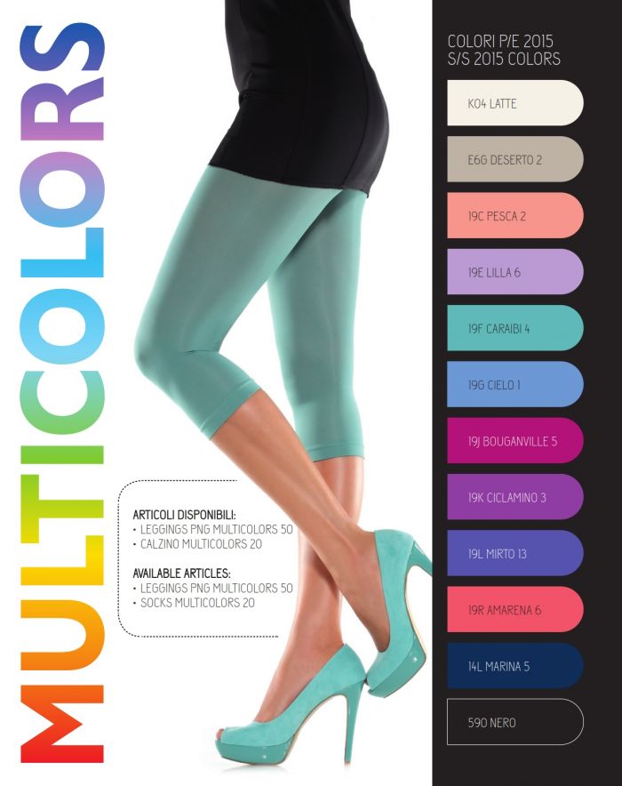 Sanpellegrino Colors  SS 2015 | Pantyhose Library