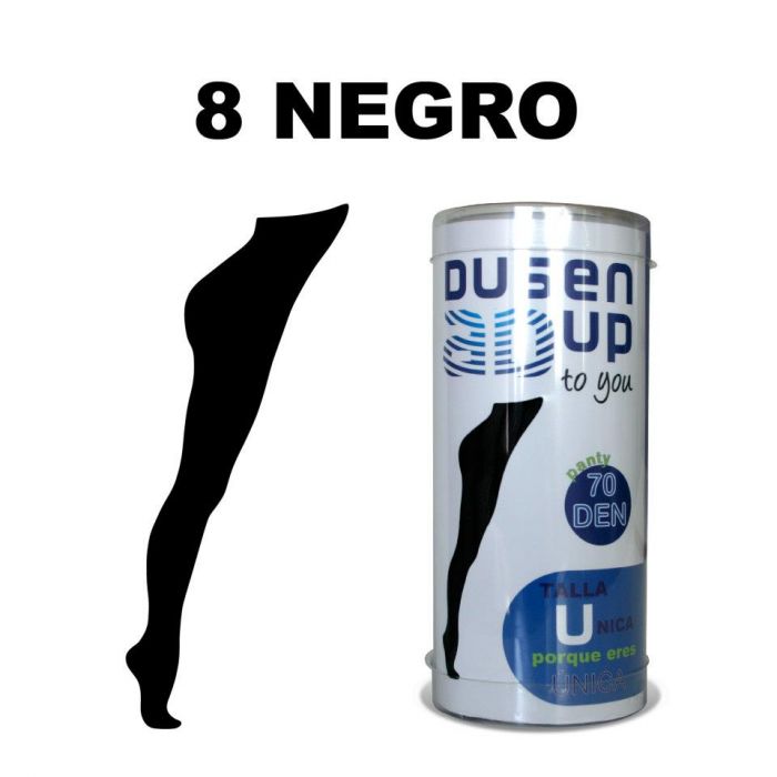 DusenDup 8 Negro 70 Denier Thickness, Opaco | Pantyhose Library