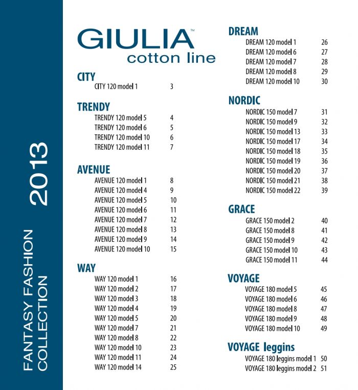 Giulia Giulia-cotton-line-2013-2  Cotton Line 2013 | Pantyhose Library