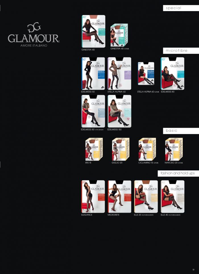 Glamour Glamour-basic-2015-19  Basic 2015 | Pantyhose Library