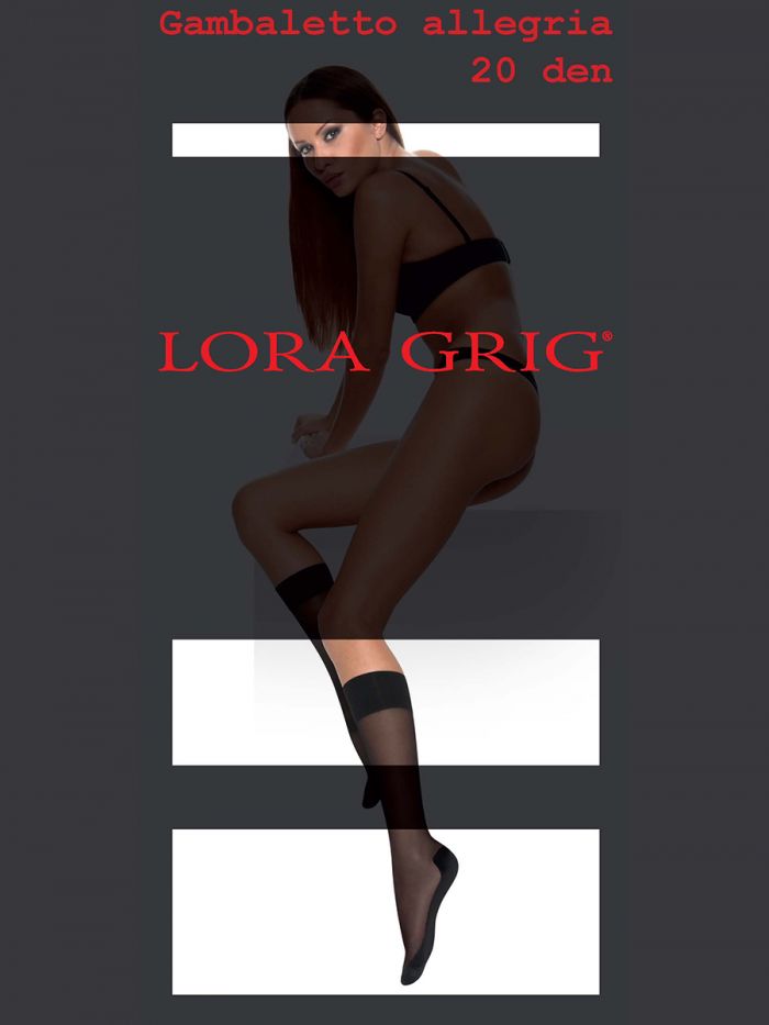Lora Grig Gambaletto Allegria 20 Denier Thickness, Socks and Knee Highs | Pantyhose Library