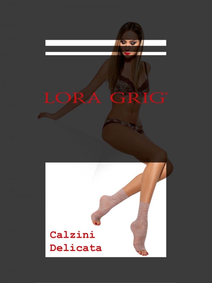 Lora Grig Calzini Delicata  Socks and Knee Highs | Pantyhose Library