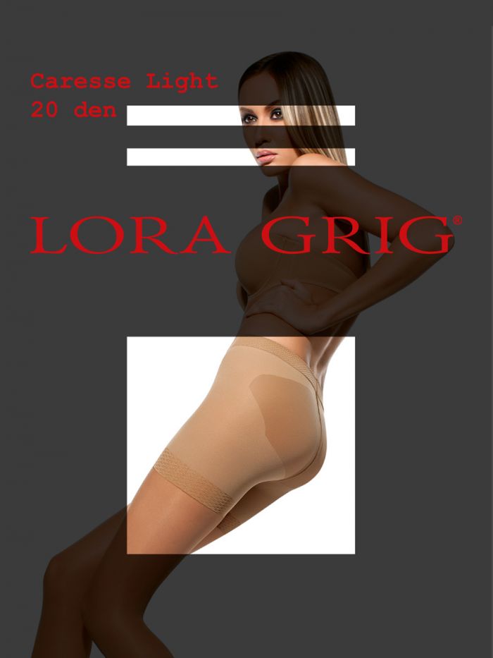 Lora Grig Caresse Light 20 Denier Thickness, Supporting Tights | Pantyhose Library