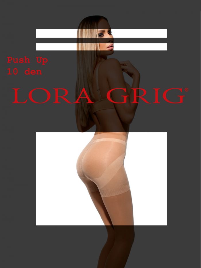 Lora Grig Push Up 10 Denier Thickness, Supporting Tights | Pantyhose Library