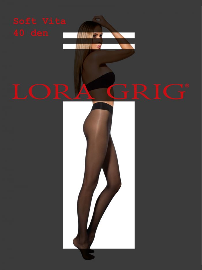 Lora Grig Soft Vita 40 Denier Thickness, Supporting Tights | Pantyhose Library