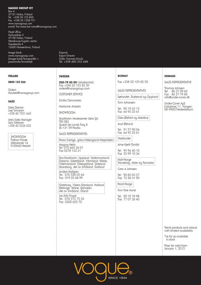 Vogue Vogue-ss-2012-28  SS 2012 | Pantyhose Library