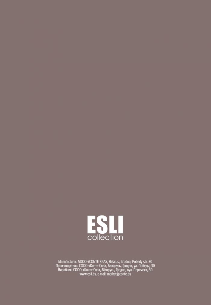 Esli Esli-catalog-2016-20  Catalog 2016 | Pantyhose Library