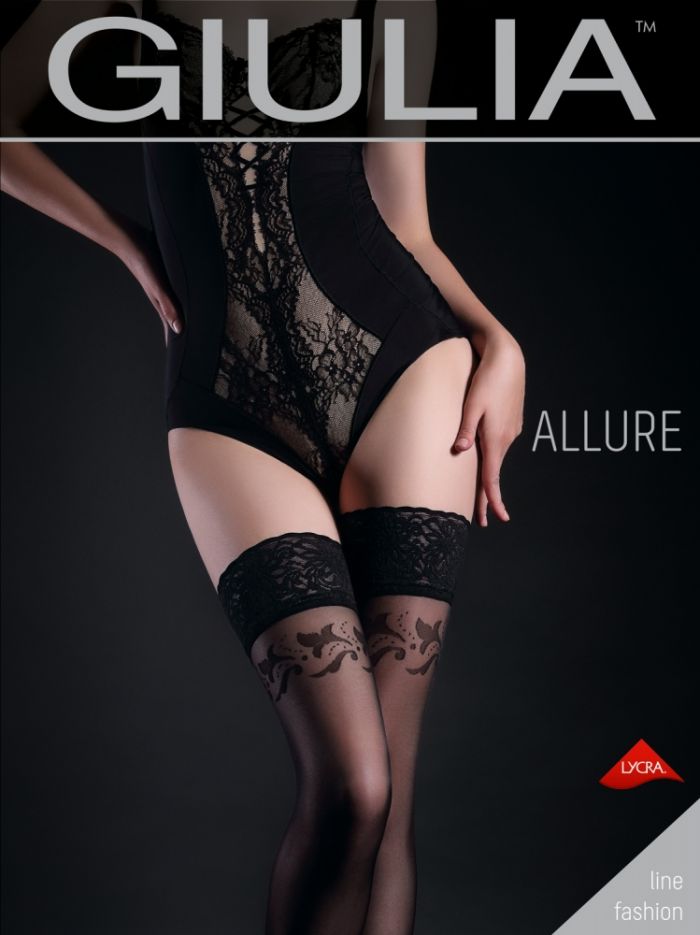 Giulia Allure 20 Model12  Fantasy Stockings Collection 2017 | Pantyhose Library