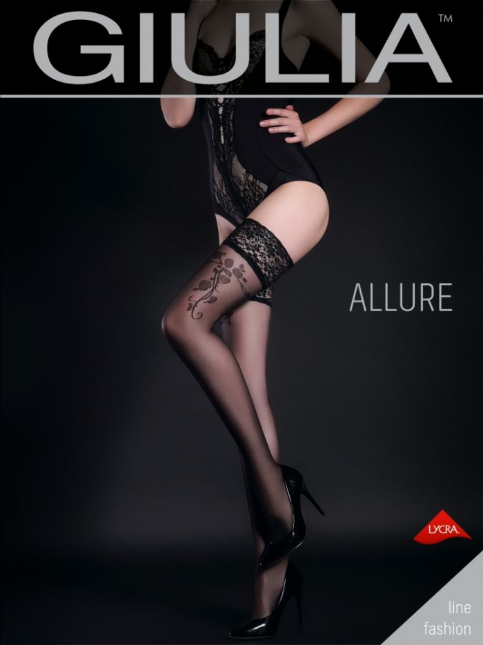 Giulia Allure 20 Model8  Fantasy Stockings Collection 2017 | Pantyhose Library