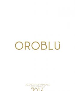 Oroblu - Weekplanner 2016