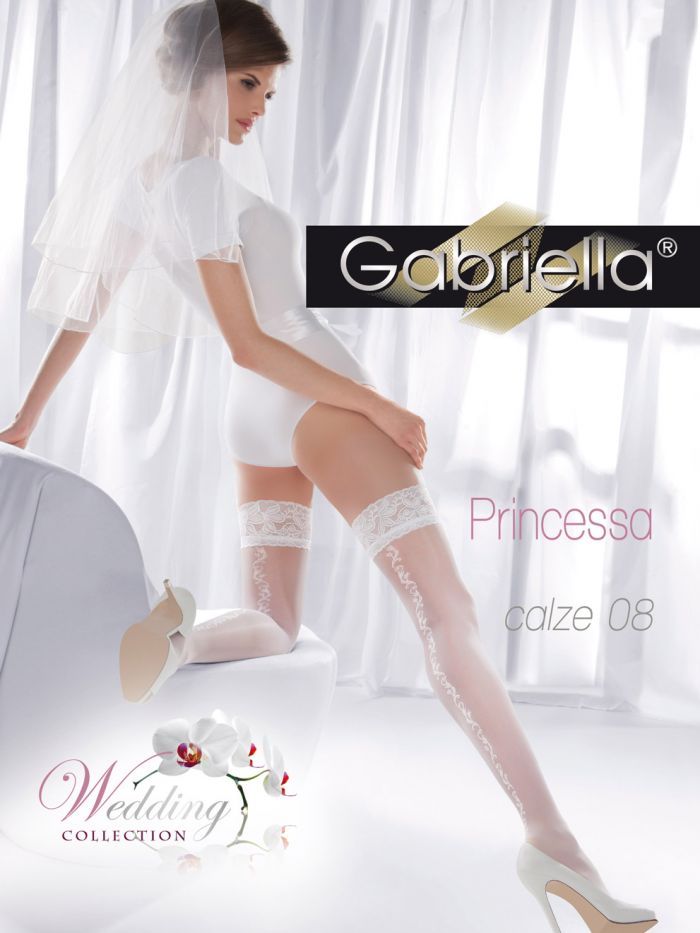 Gabriella Princessa Calze 08  Wedding Calze | Pantyhose Library