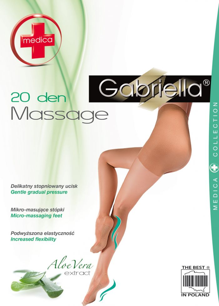 Gabriella Medica Massage 20  Medical Hosiery | Pantyhose Library