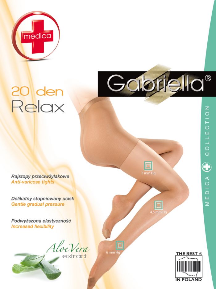 Gabriella Medica Relax 20  Medical Hosiery | Pantyhose Library