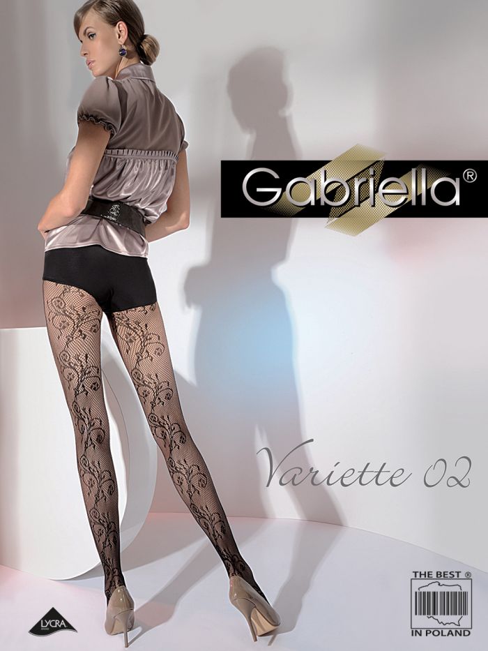 Gabriella Variette 02  Kabarette Fantasia | Pantyhose Library