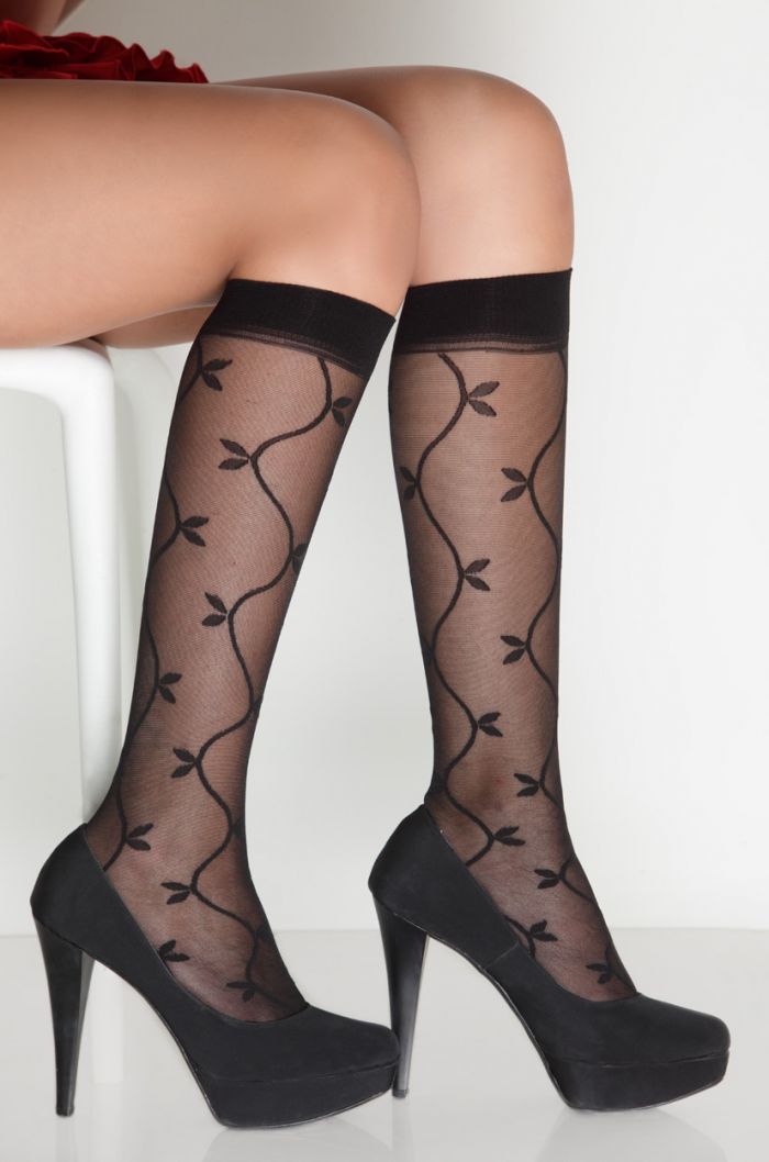 Collant VOG Knee Fashion  (13)  Knee Highs | Pantyhose Library
