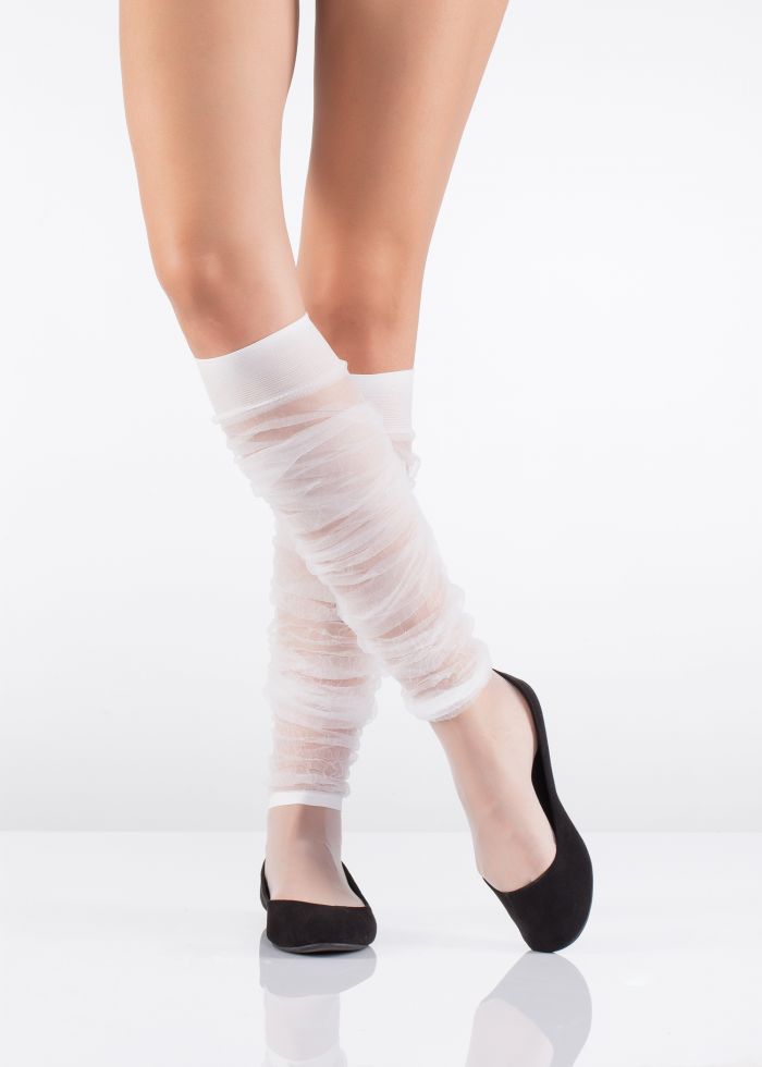 Italiana Flora Dizalti White  Socks 2016 | Pantyhose Library