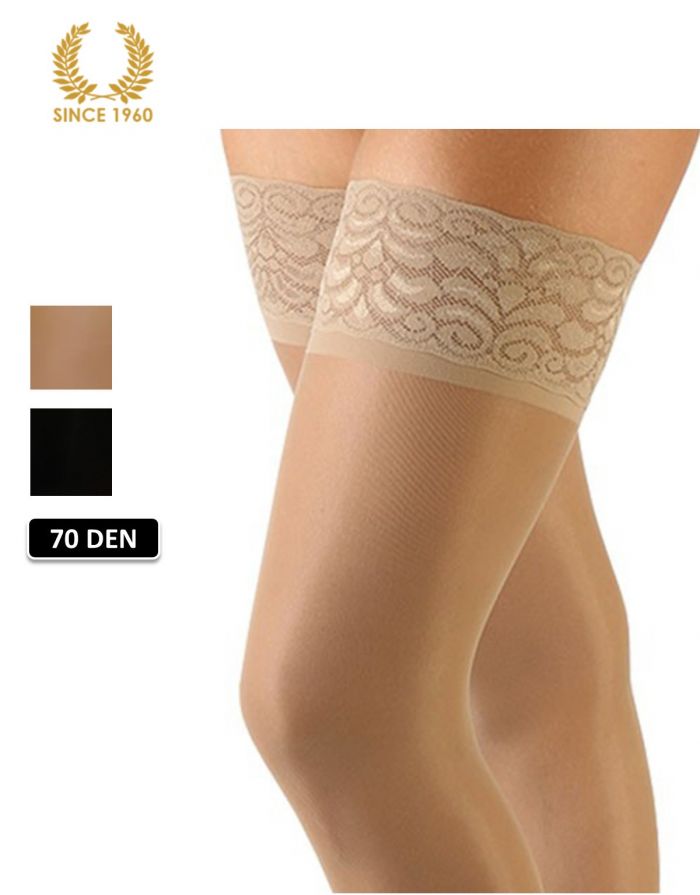 Calzitaly Compression Hold Ups 10-14 Mmhg -70 Den Detail Leg  Graduated Compression Hosiery 2017 | Pantyhose Library