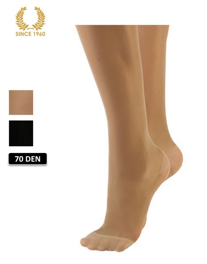 Calzitaly Compression Hold Ups 10-14 Mmhg -70 Den Toe  Graduated Compression Hosiery 2017 | Pantyhose Library
