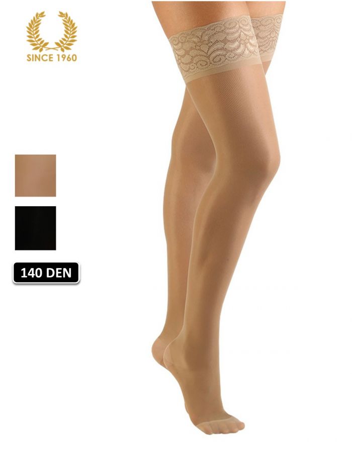 Calzitaly Compression Hold Ups 15-21 Mmhg -140 Den Side  Graduated Compression Hosiery 2017 | Pantyhose Library