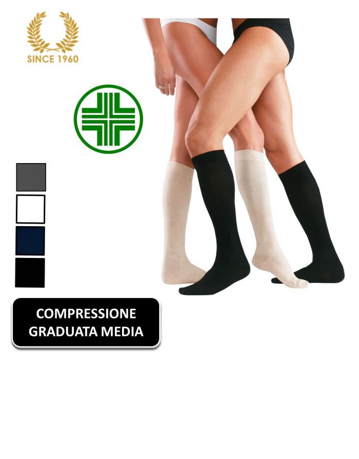 Calzitaly Cotton Compression Socks 14-16 Mmhg  Graduated Compression Hosiery 2017 | Pantyhose Library