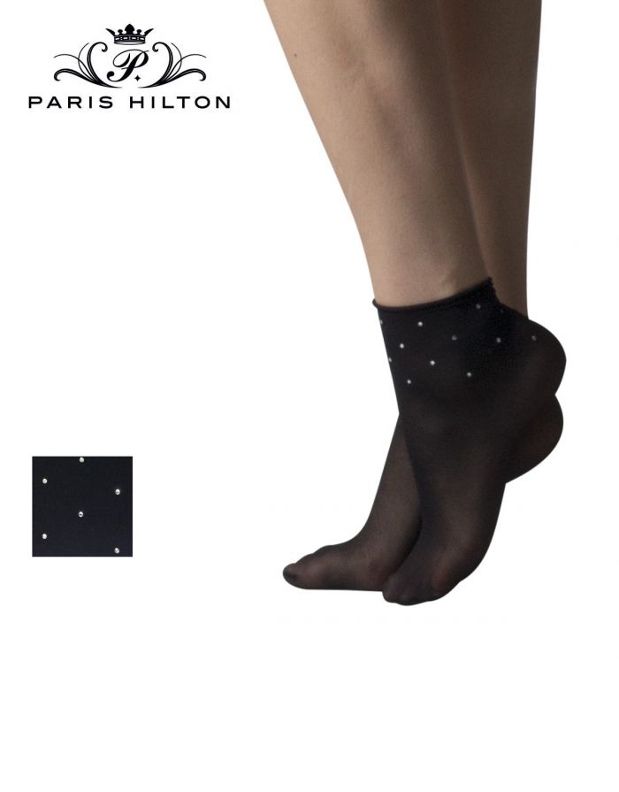Paris Hilton Paris Hilton Calzino 20 Lungo Strass  Hosiery Collection 2017 | Pantyhose Library