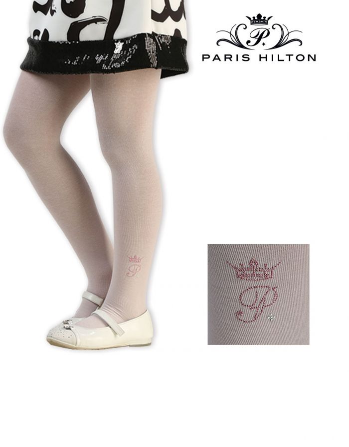 Paris Hilton Paris Hilton Collant Bimba Cotone Logo  Hosiery Collection 2017 | Pantyhose Library