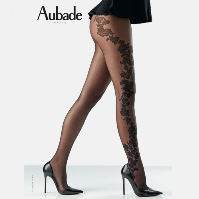 Aubade Flower-tights  Hosiery Collection 2017 | Pantyhose Library