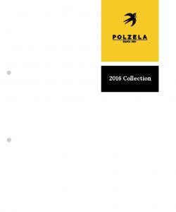 Polzela - Catalog 2016