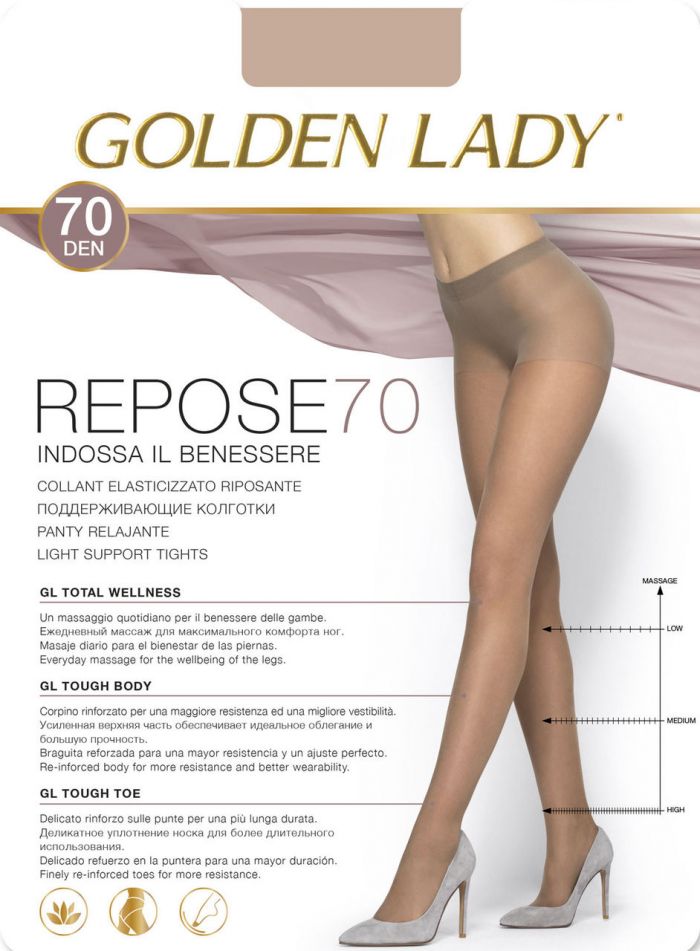 Golden Lady Repose_70  Hosiery Packs 2017 | Pantyhose Library