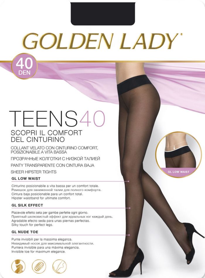 Golden Lady Teens_40  Hosiery Packs 2017 | Pantyhose Library
