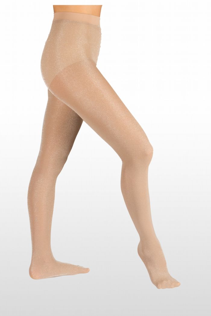 Laluna Skating-footed-tights-with-lurex40-den- 85223025  Skating Hosiery | Pantyhose Library
