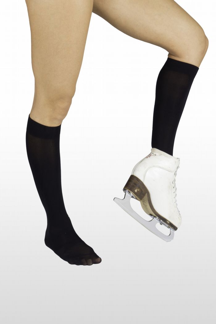 Laluna Skating-knee-high-socks50-den- 99674624  Skating Hosiery | Pantyhose Library