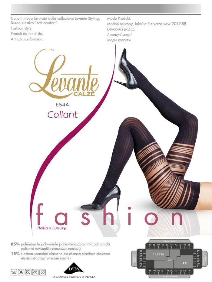 Levante E644  Moda FW 2016.17 | Pantyhose Library