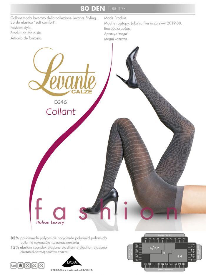 Levante E646  Moda FW 2016.17 | Pantyhose Library