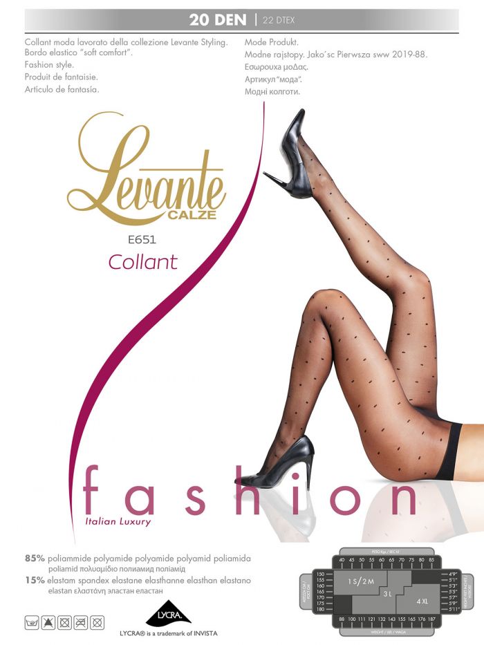 Levante E651  Moda FW 2016.17 | Pantyhose Library