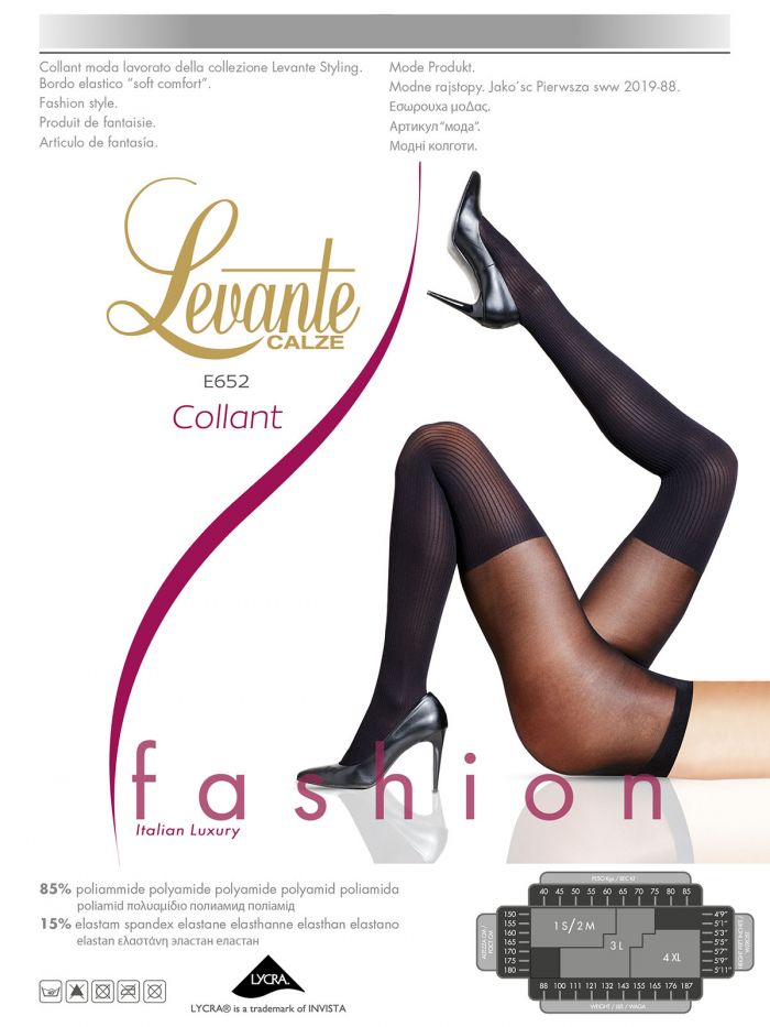 Levante E652  Moda FW 2016.17 | Pantyhose Library