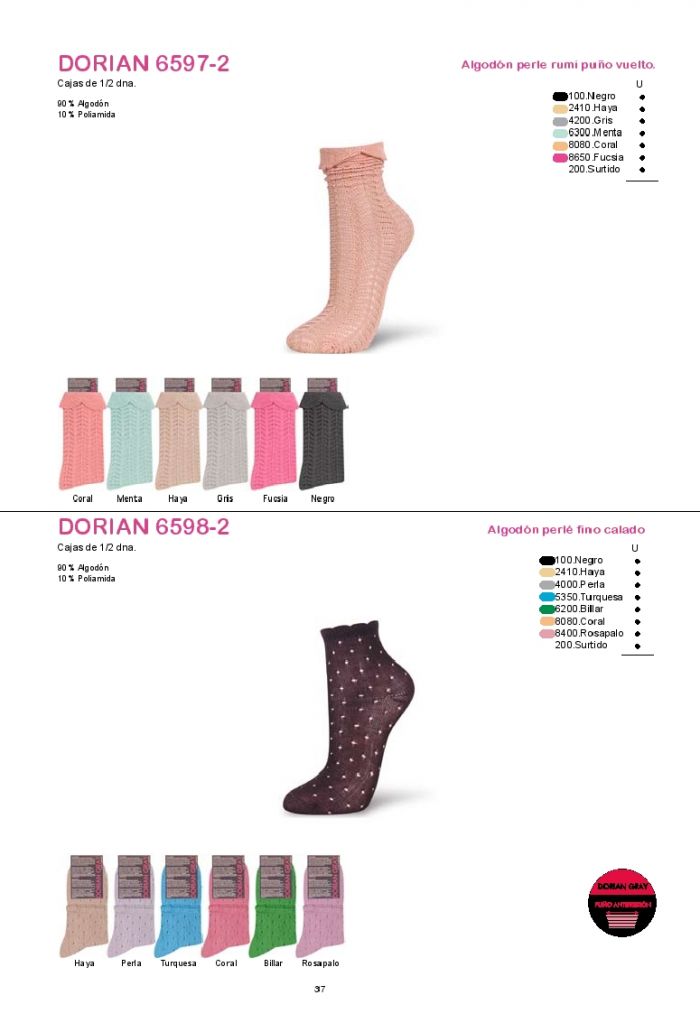 Dorian Gray Dorian-gray-socks-ss.2016-37  Socks SS.2016 | Pantyhose Library