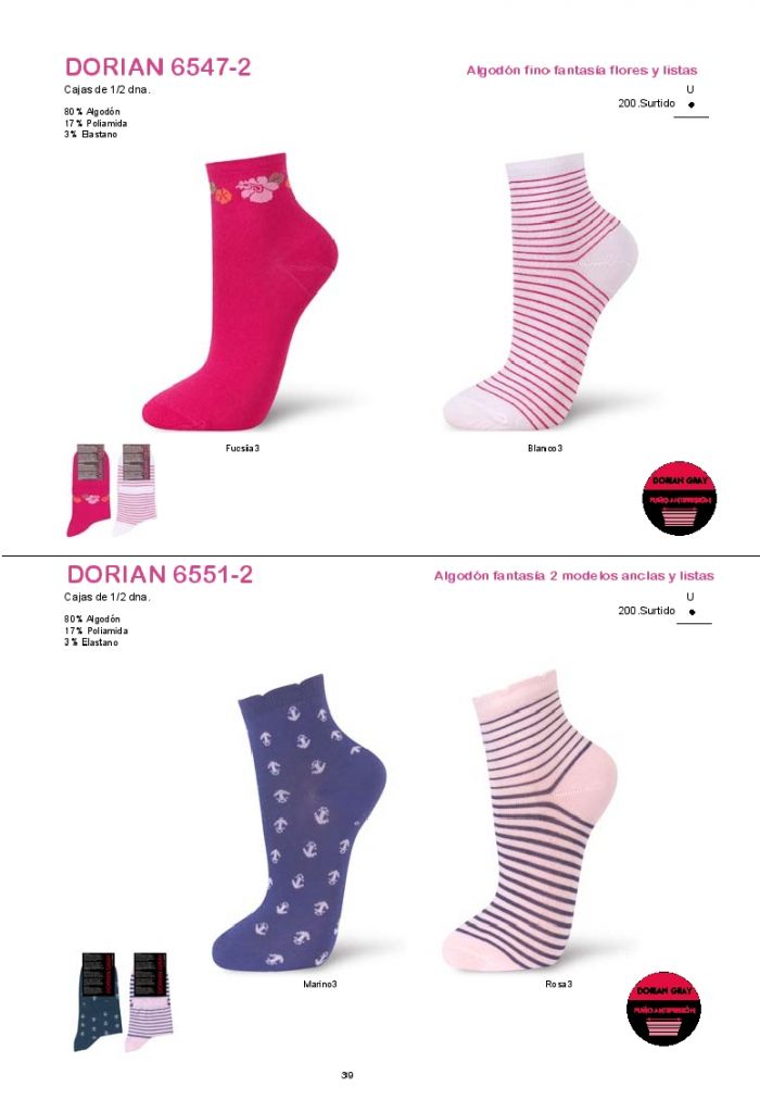 Dorian Gray Dorian-gray-socks-ss.2016-39  Socks SS.2016 | Pantyhose Library