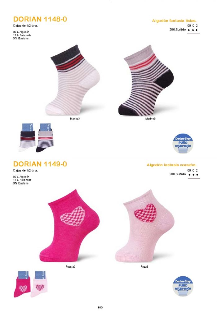 Dorian Gray Dorian-gray-socks-ss.2016-100  Socks SS.2016 | Pantyhose Library
