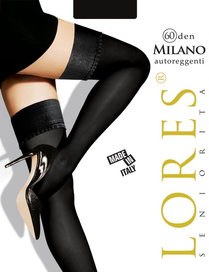 Seniorita Lores Milano 60 Den Microfibra  Stockings Catalog | Pantyhose Library