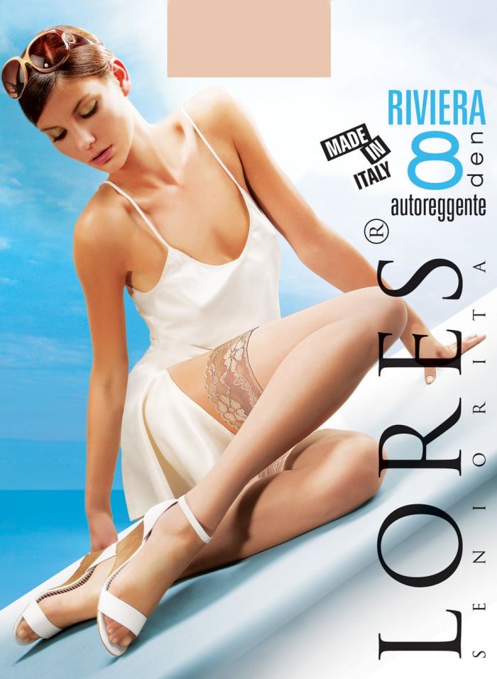 Seniorita Lores Riviera 8 Den  Stockings Catalog | Pantyhose Library