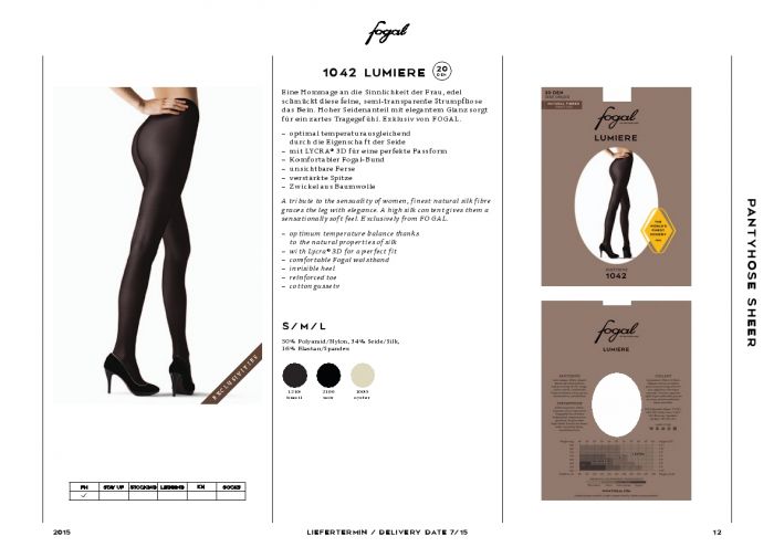 Fogal Fogal-basic-lookbook-2015-12  Basic Lookbook 2015 | Pantyhose Library