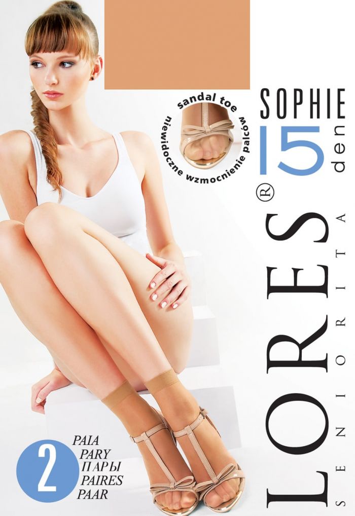 Seniorita Lores Sophie 15 Den  Knee Over Knee and Socks | Pantyhose Library
