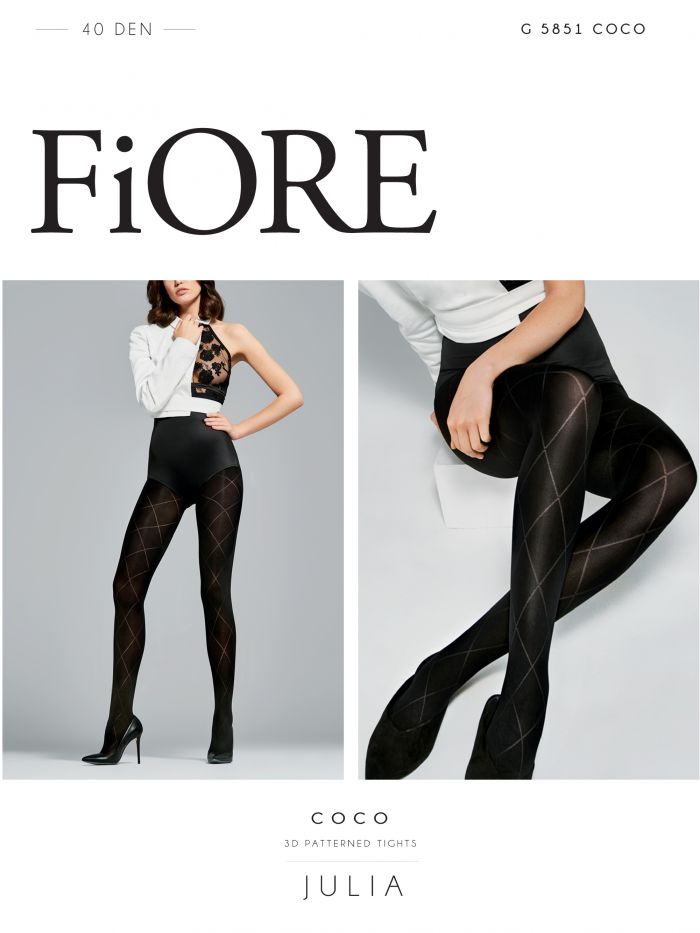 Fiore Coco  Julia AW.2017.18 Hosiery Covers | Pantyhose Library