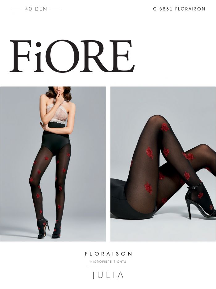 Fiore Floraison  Julia AW.2017.18 Hosiery Covers | Pantyhose Library