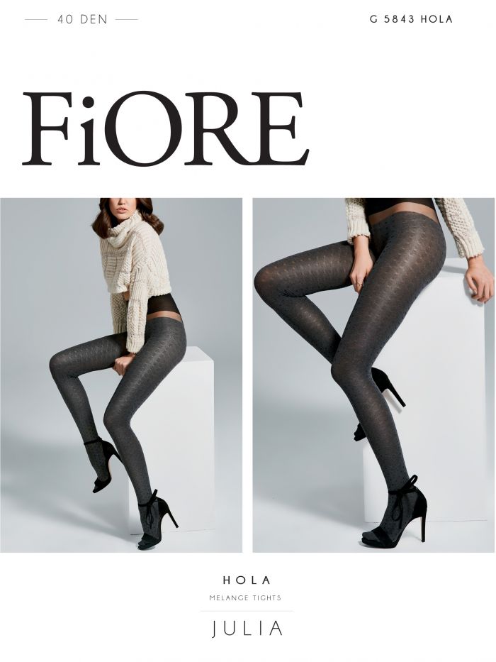 Fiore Hola  Julia AW.2017.18 Hosiery Covers | Pantyhose Library
