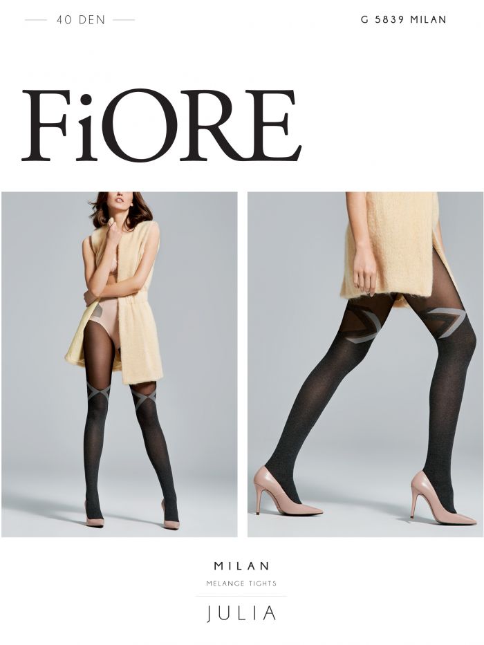 Fiore Milan  Julia AW.2017.18 Hosiery Covers | Pantyhose Library