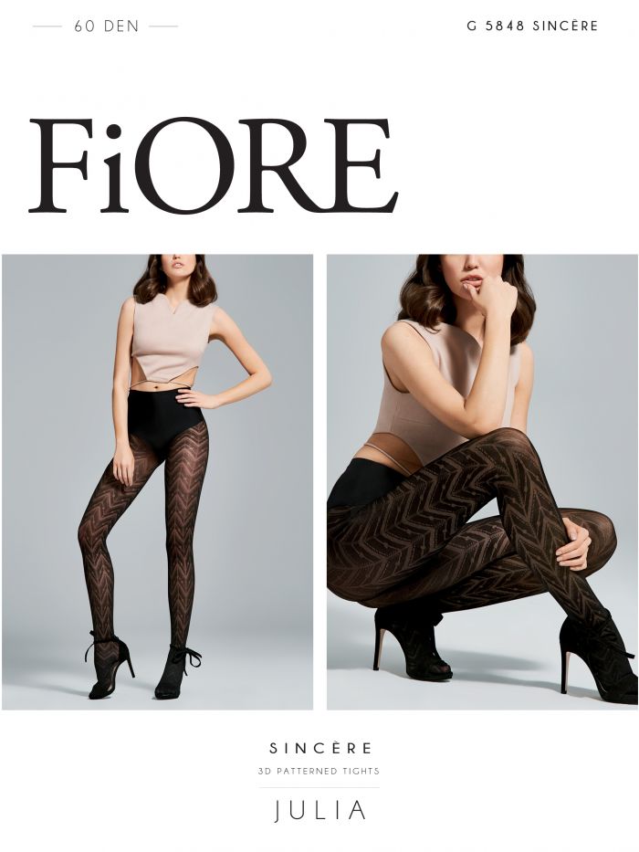 Fiore Sincere  Julia AW.2017.18 Hosiery Covers | Pantyhose Library
