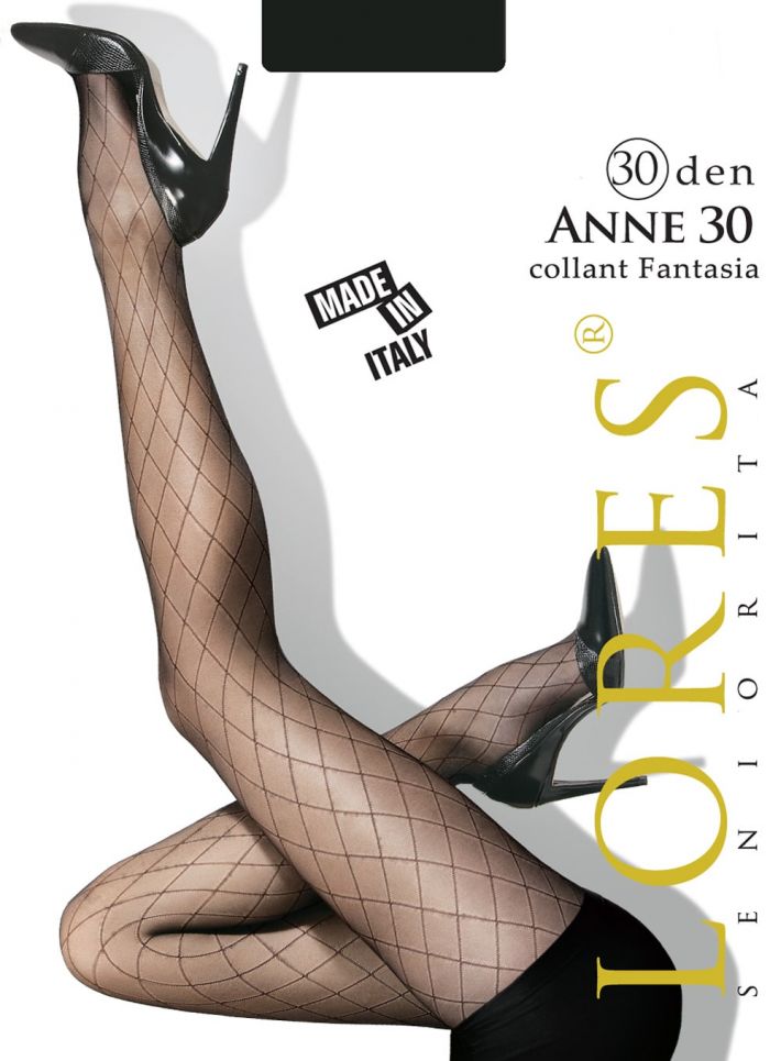 Seniorita Lores Anne 30 Den Collant Fantasia  Collection 2017 | Pantyhose Library