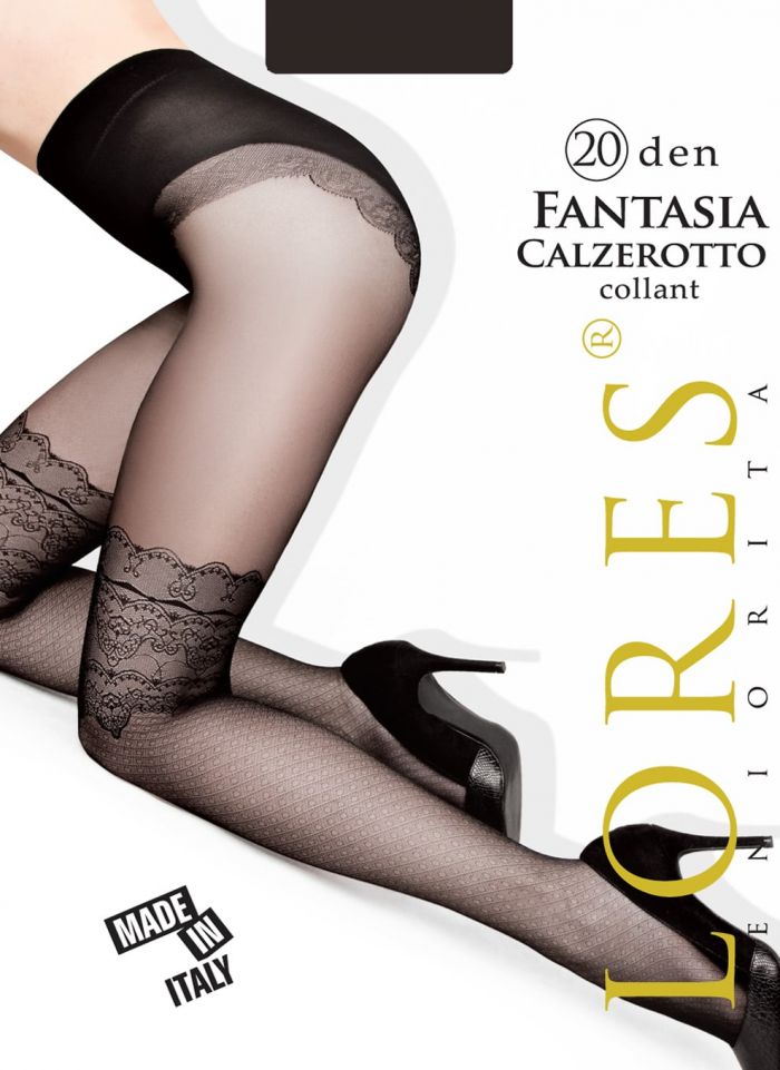Seniorita Lores Fantasia Calzerotto Collant 20 Den  Collection 2017 | Pantyhose Library